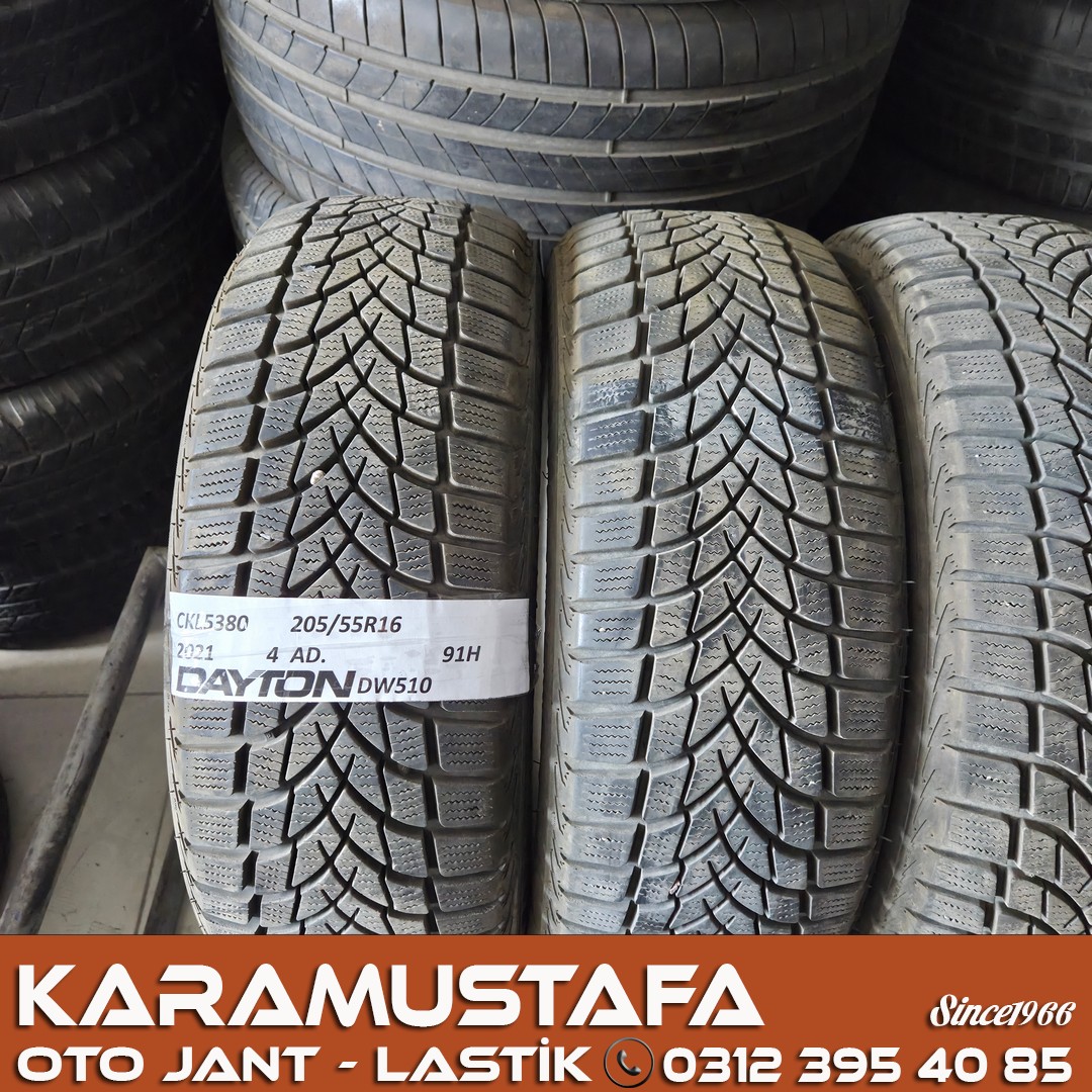 205 55 R 16 DAYTON DW510 91H * 2021* 4 ADET * CKL5380