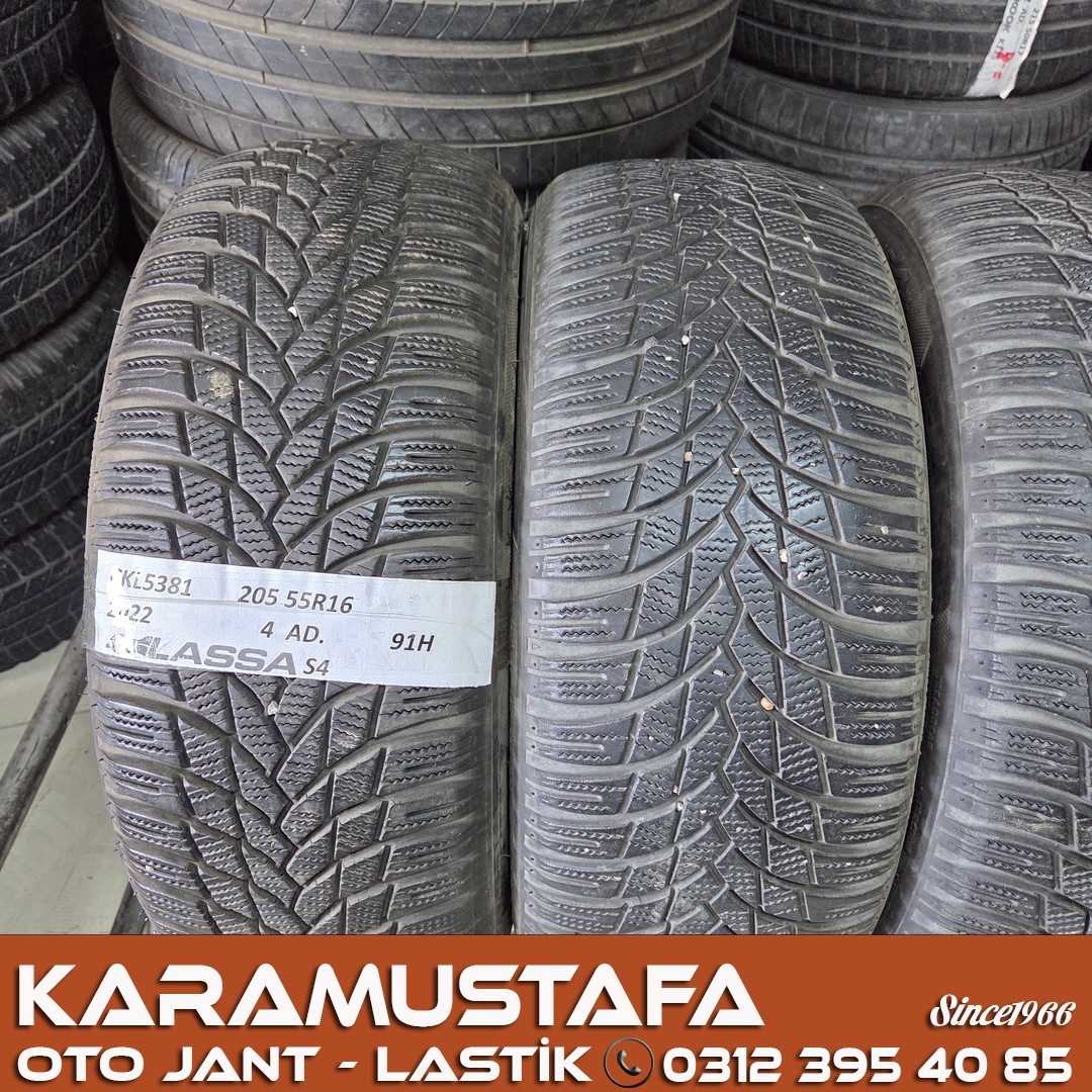 205 55 R 16 LASSA SNOWAYS4 91H * 2022 * 4 ADET * CKL5381