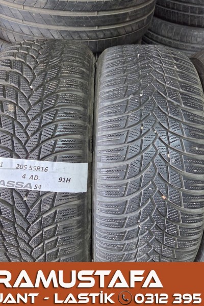 205 55 R 16 LASSA SNOWAYS4 91H * 2022 * 4 ADET * CKL5381