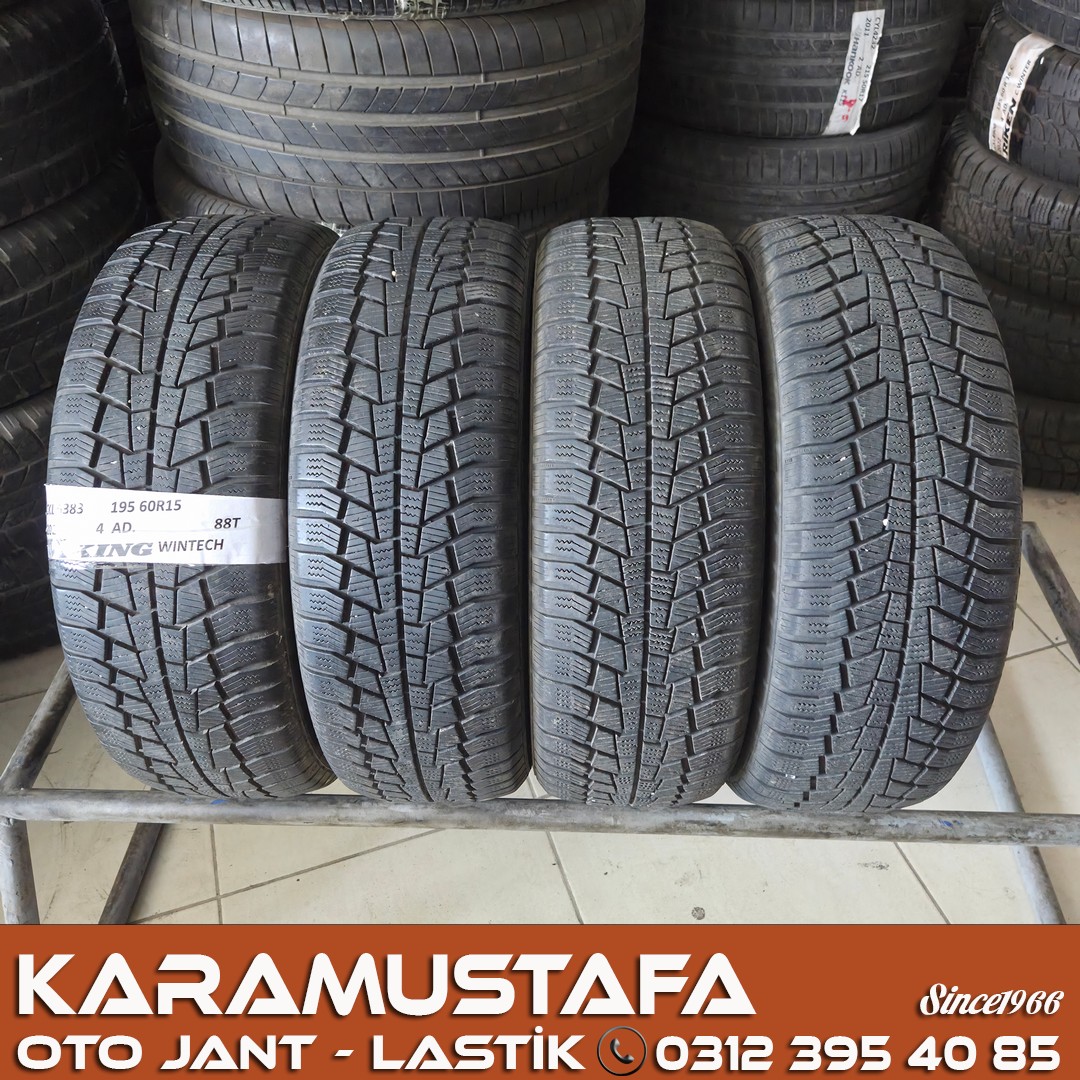 195 60 R 15 VIKING WINTECH 88T * 2020 * 4 ADET * CKL5383