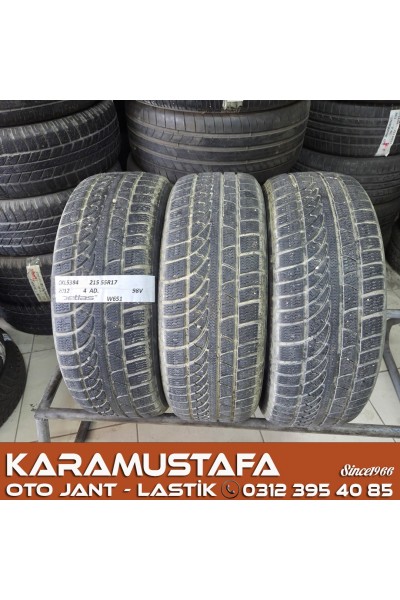 215 55 R 17 PETLAS W651 98V * 2012 * 3 ADET * CKL5384