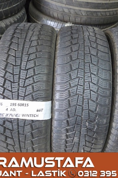 195 60 R 15 VIKING WINTECH 88T * 2020 * 4 ADET * CKL5386