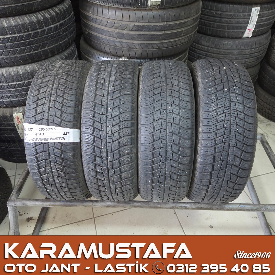195 60 R 15 VIKING WINTECH 88T * 2020 * 4 ADET * CKL5387