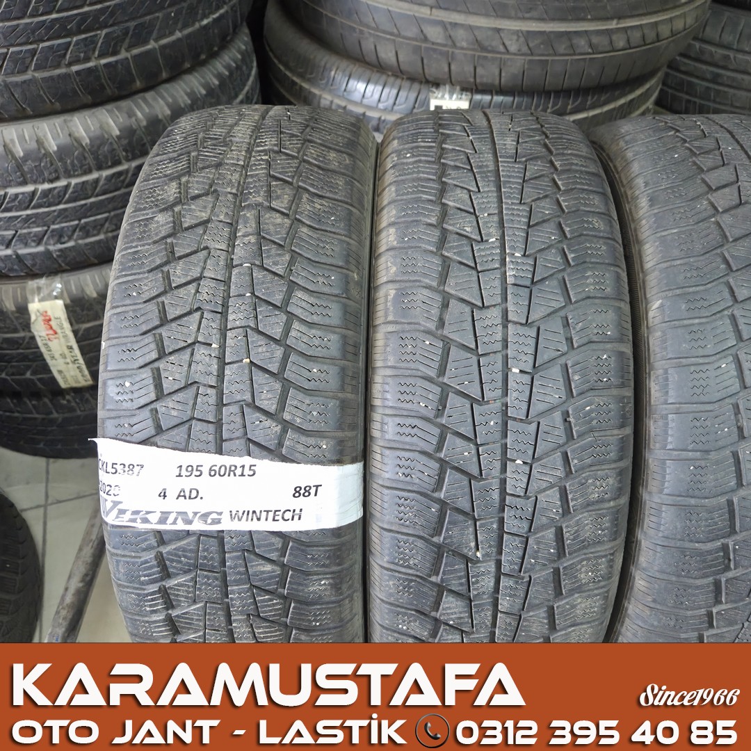 195 60 R 15 VIKING WINTECH 88T * 2020 * 4 ADET * CKL5387