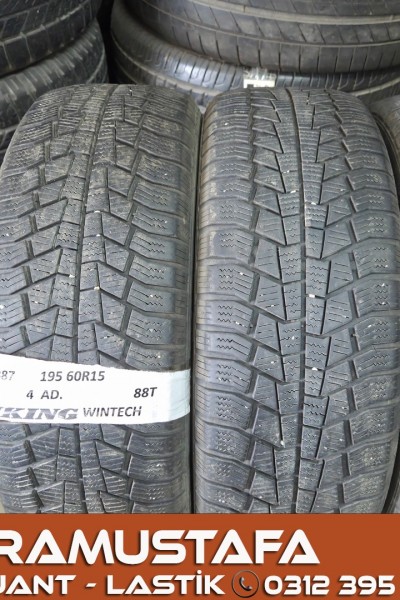 195 60 R 15 VIKING WINTECH 88T * 2020 * 4 ADET * CKL5387