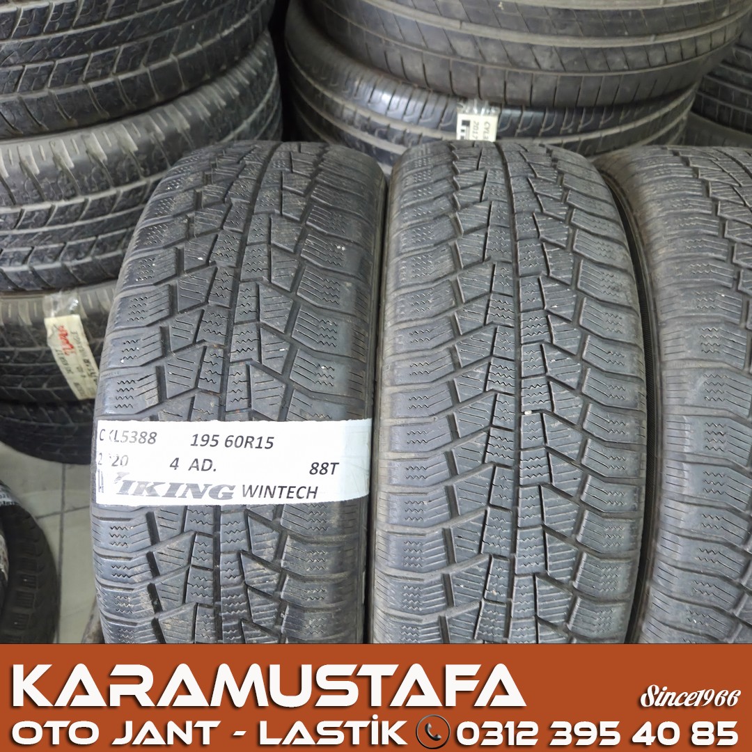 195 60 R 15 VIKING WINTECH 88T * 2020 * 4 ADET * CKL5388