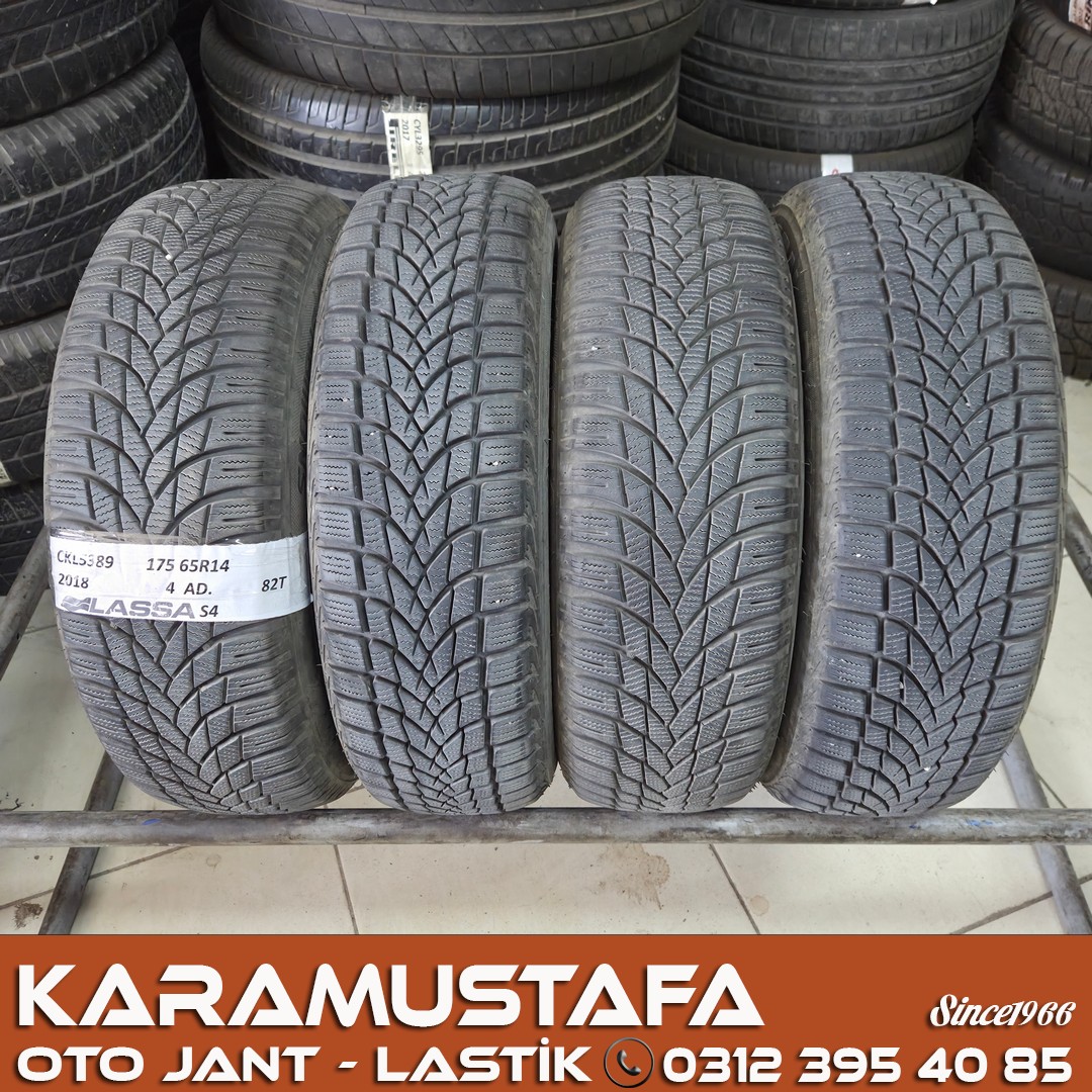 175 65 R 14 LASSA SNOWAYS4 82T * 2018 * 4 ADET * CKL5389