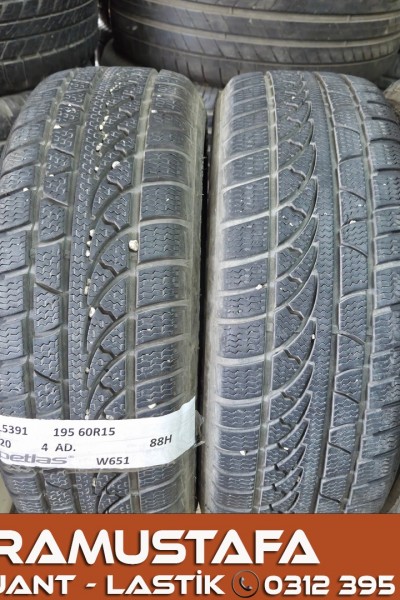 195 60 R 15 PETLAS W651 * 2020 * 4 ADET * CKL5391