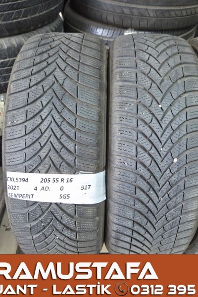 205 55 R 16 SEMPERIT SG5 91T * 2021 * 4  ADET * CKL5394