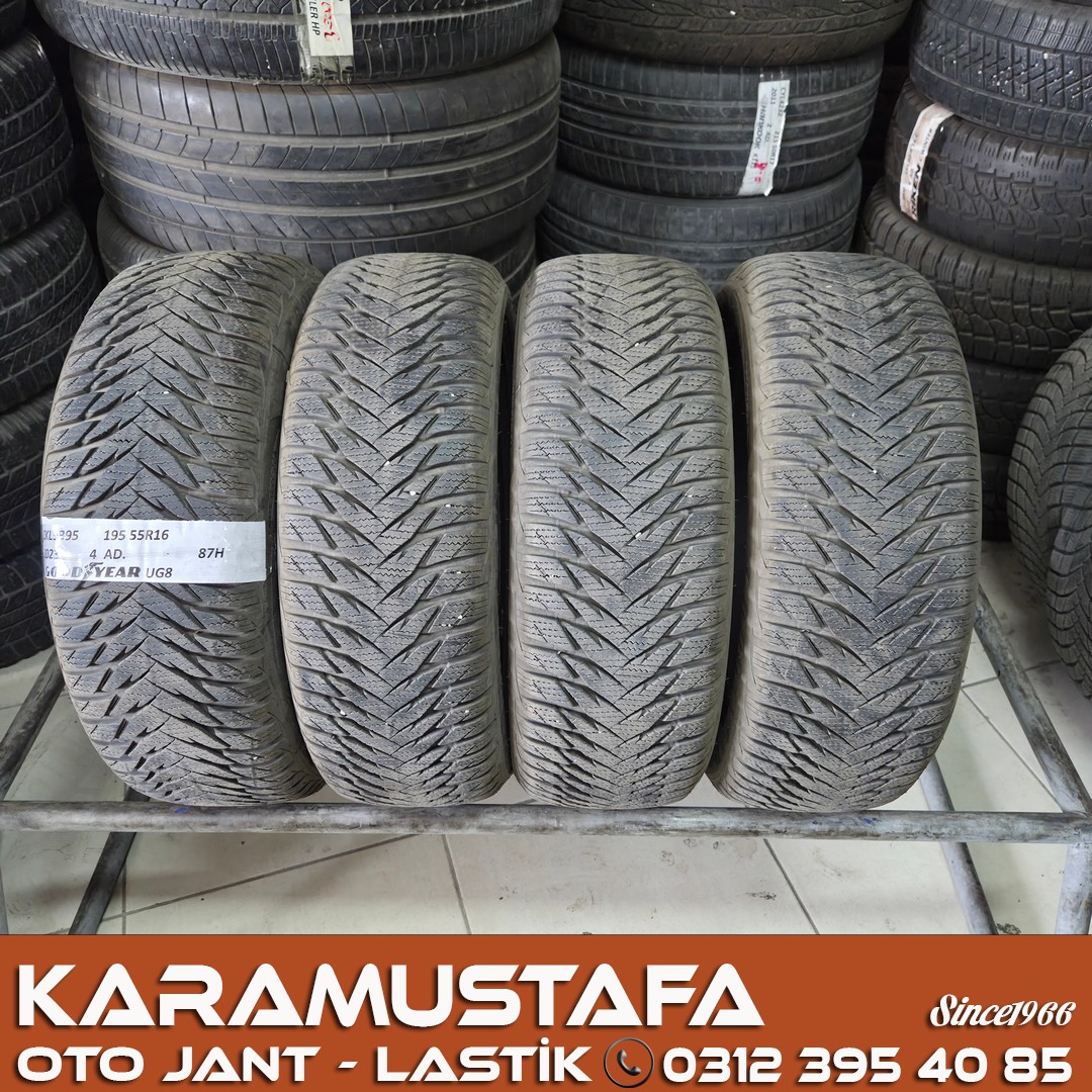 195 55 R 16 GOODYEAR UG8 87H * 2023 * 4 ADET * CKL5395