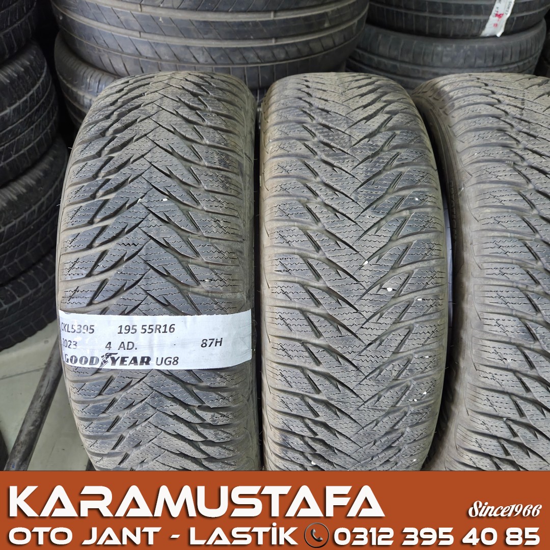 195 55 R 16 GOODYEAR UG8 87H * 2023 * 4 ADET * CKL5395