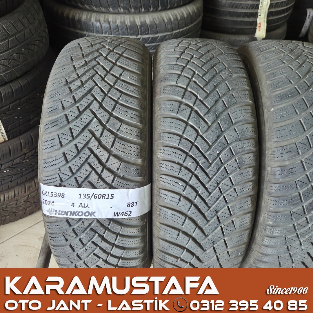 185 60 R 15 HANKOOK W462 88T * 2024 * 4 ADET * CKL5398