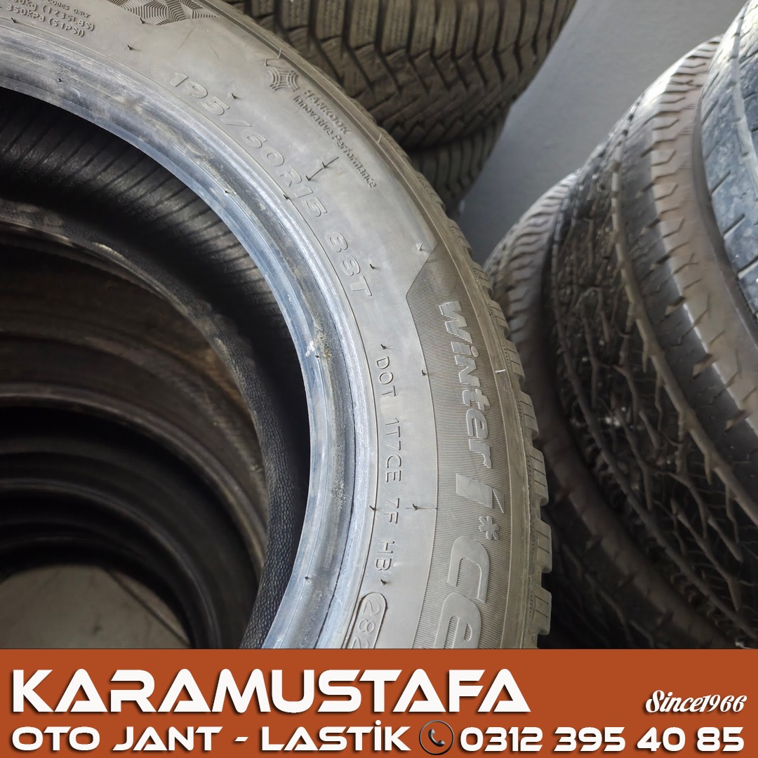 185 60 R 15 HANKOOK W462 88T * 2024 * 4 ADET * CKL5398
