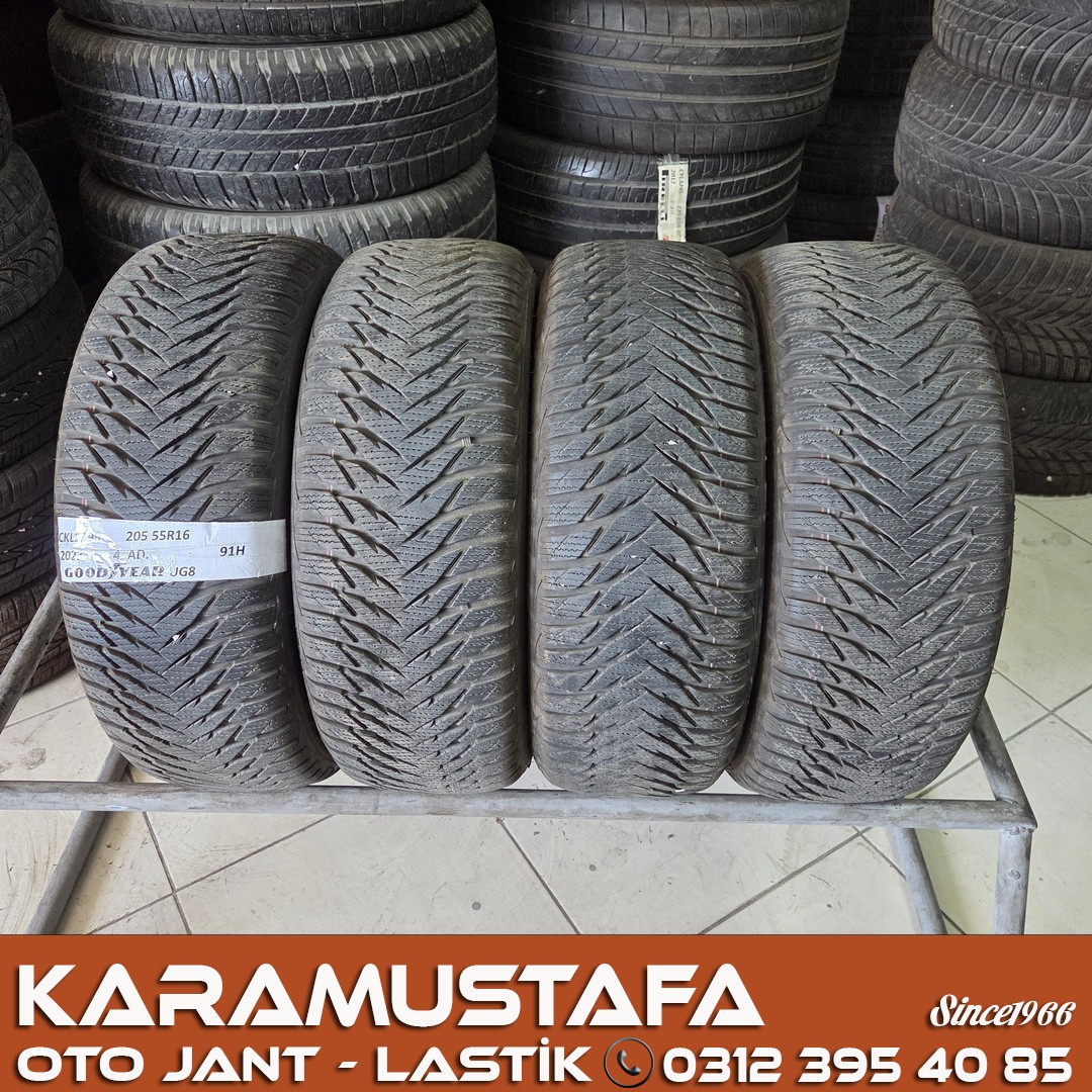 205 55 R 16 GOODYEAR UG8 91H * 2023 * 4 ADET * CKL5399
