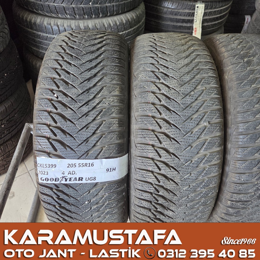205 55 R 16 GOODYEAR UG8 91H * 2023 * 4 ADET * CKL5399