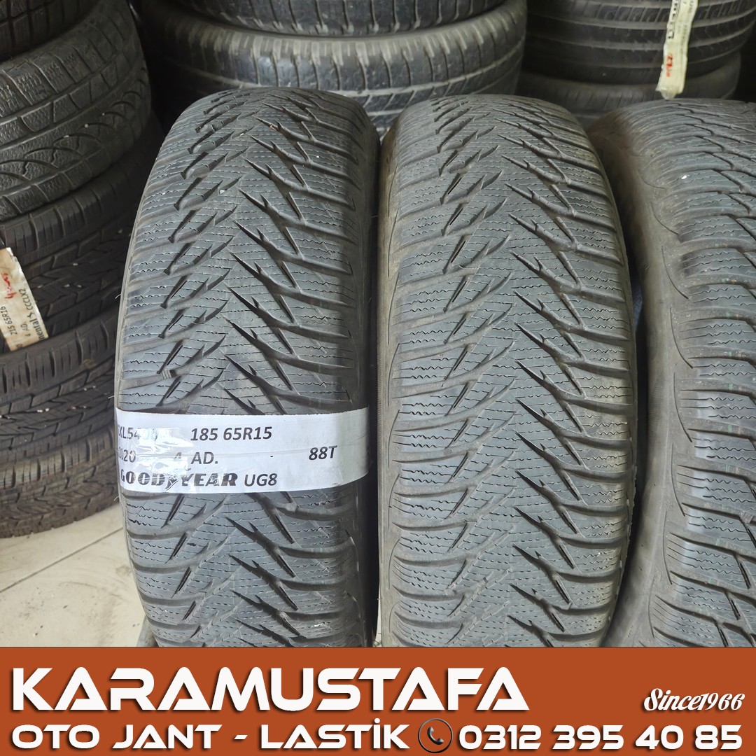 185 65 R 15 GOODYEAR  UG8 88T  * 2020 * 4 ADET * CKL5400