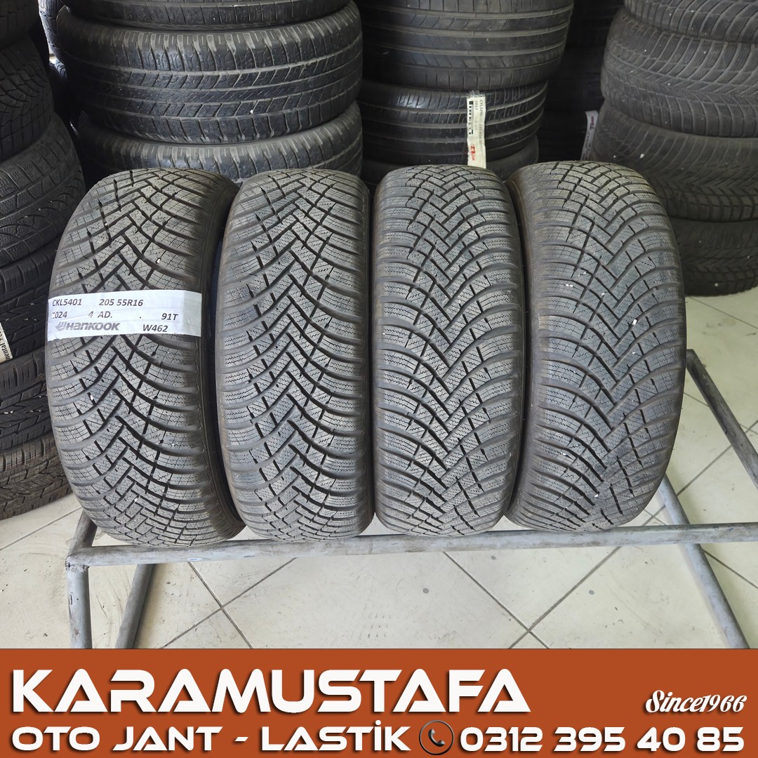 205 55 R 16 HANKOOK W462 91H * 2024 * 4 ADET * CKL5401