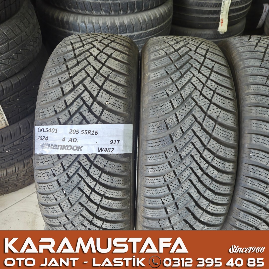 205 55 R 16 HANKOOK W462 91H * 2024 * 4 ADET * CKL5401