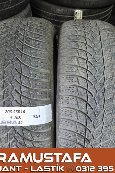 205 55 R 16 LASSA SNOWAYS4 91H * 2018 * 4 ADET * CKL5402