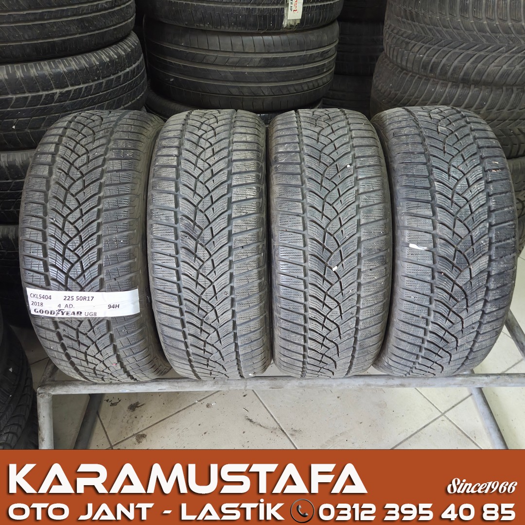 225 50 R 17 GOODYEAR UGP 94H * 2018 * 4 ADET * CKL5404