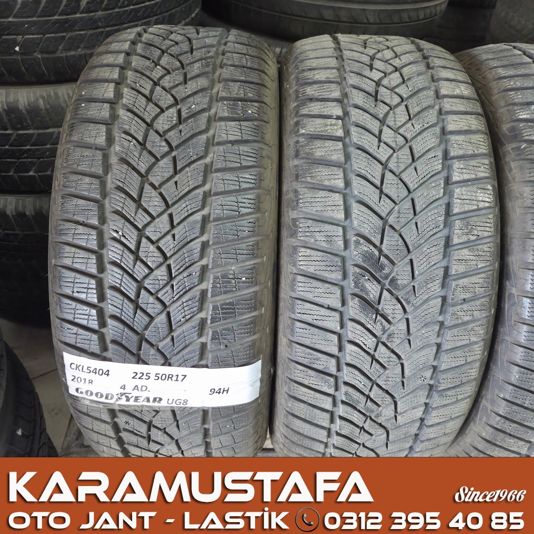 225 50 R 17 GOODYEAR UGP 94H * 2018 * 4 ADET * CKL5404