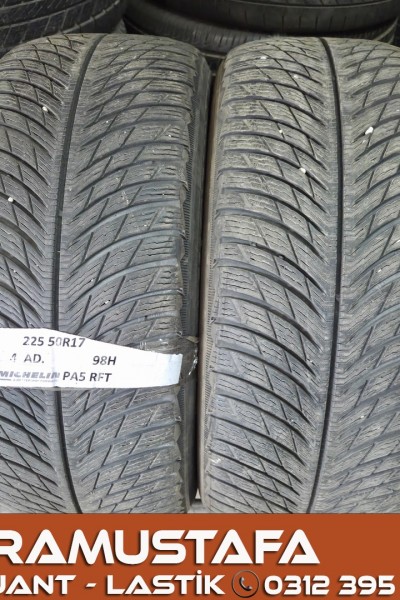 225 50 R 17 MICHELIN PILOT ALPIN5 ZP ( RFT ) 98H * 2019 * 4 ADET * CKL5407