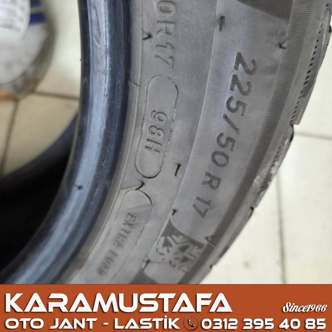 225 50 R 17 MICHELIN PILOT ALPIN5 ZP ( RFT ) 98H * 2019 * 4 ADET * CKL5407