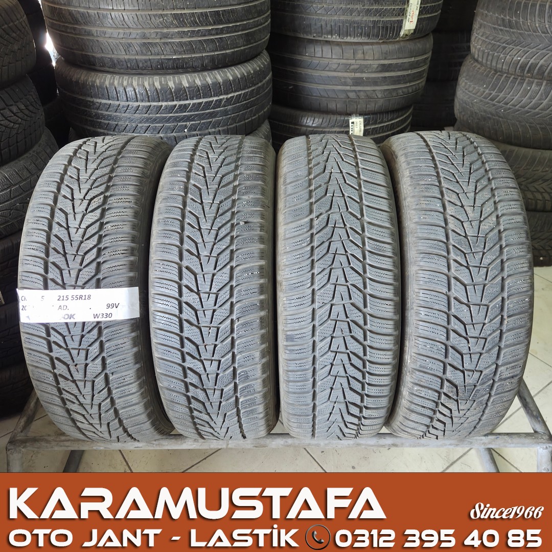 215 55 R 18 HANKOOK W330 99W * 2023 * 4 ADET * CKL5415