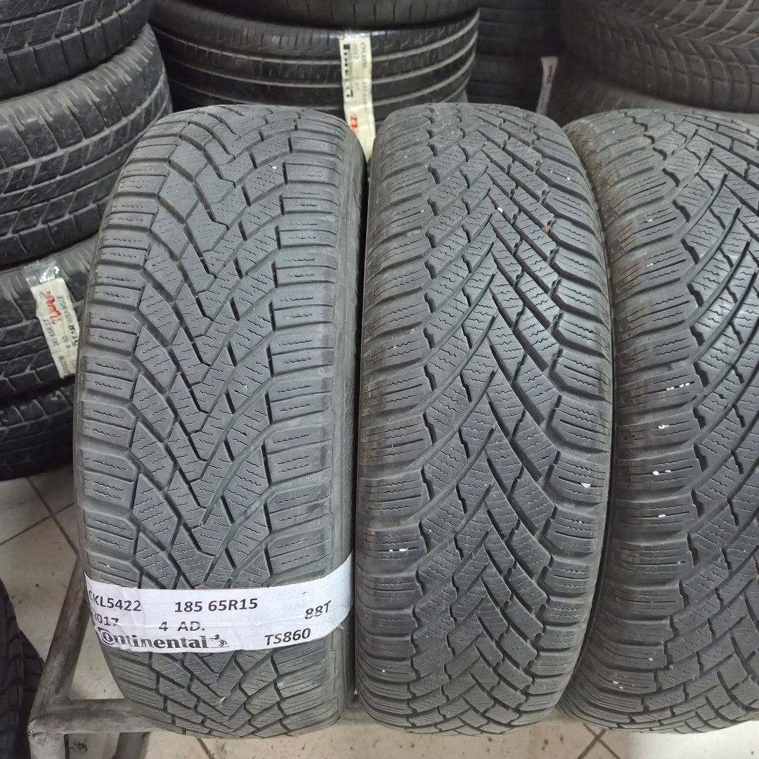 185 65 R 15 CONTINENTAL TS860 88T * 2017 * 4 ADET * CKL5422