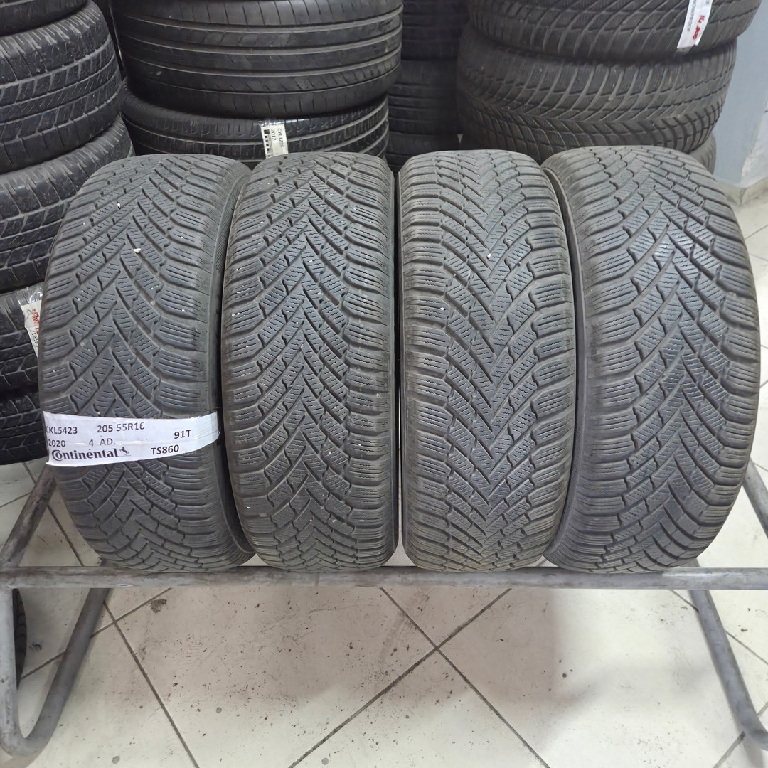 205 55 R 16 CONTINENTAL TS860 91T * 2020 * 4 ADET * CKL5423
