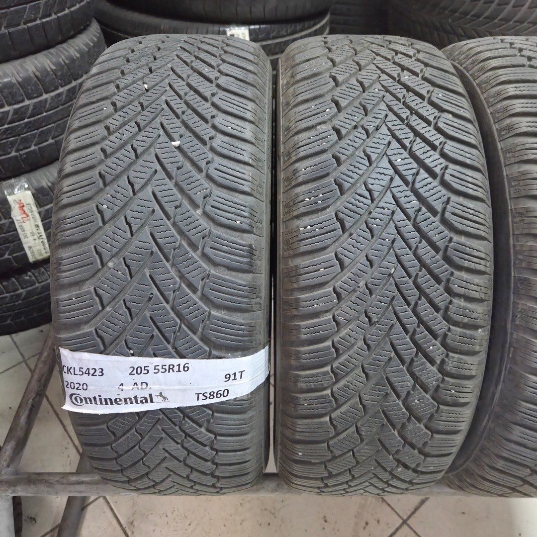 205 55 R 16 CONTINENTAL TS860 91T * 2020 * 4 ADET * CKL5423