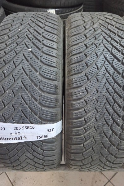 205 55 R 16 CONTINENTAL TS860 91T * 2020 * 4 ADET * CKL5423