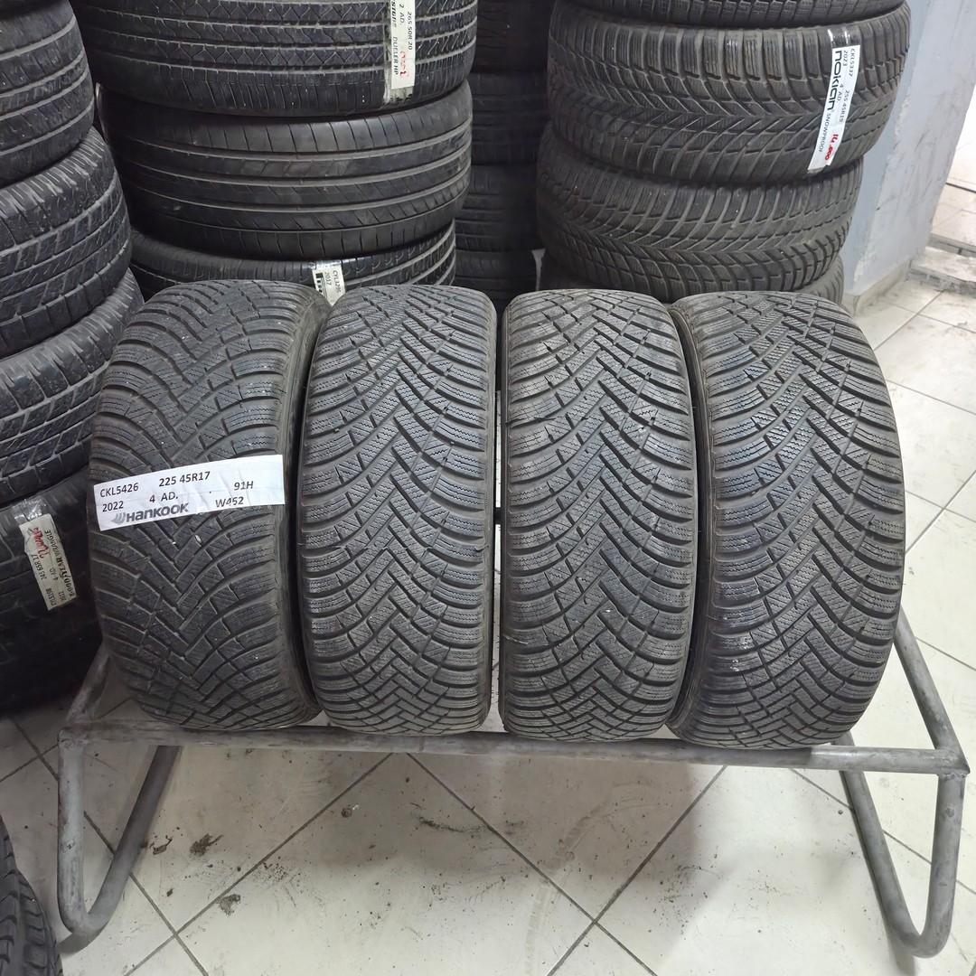 225 45 R 17 HANKOOK W462 91H * 2022 * 4 ADET * CKL5426