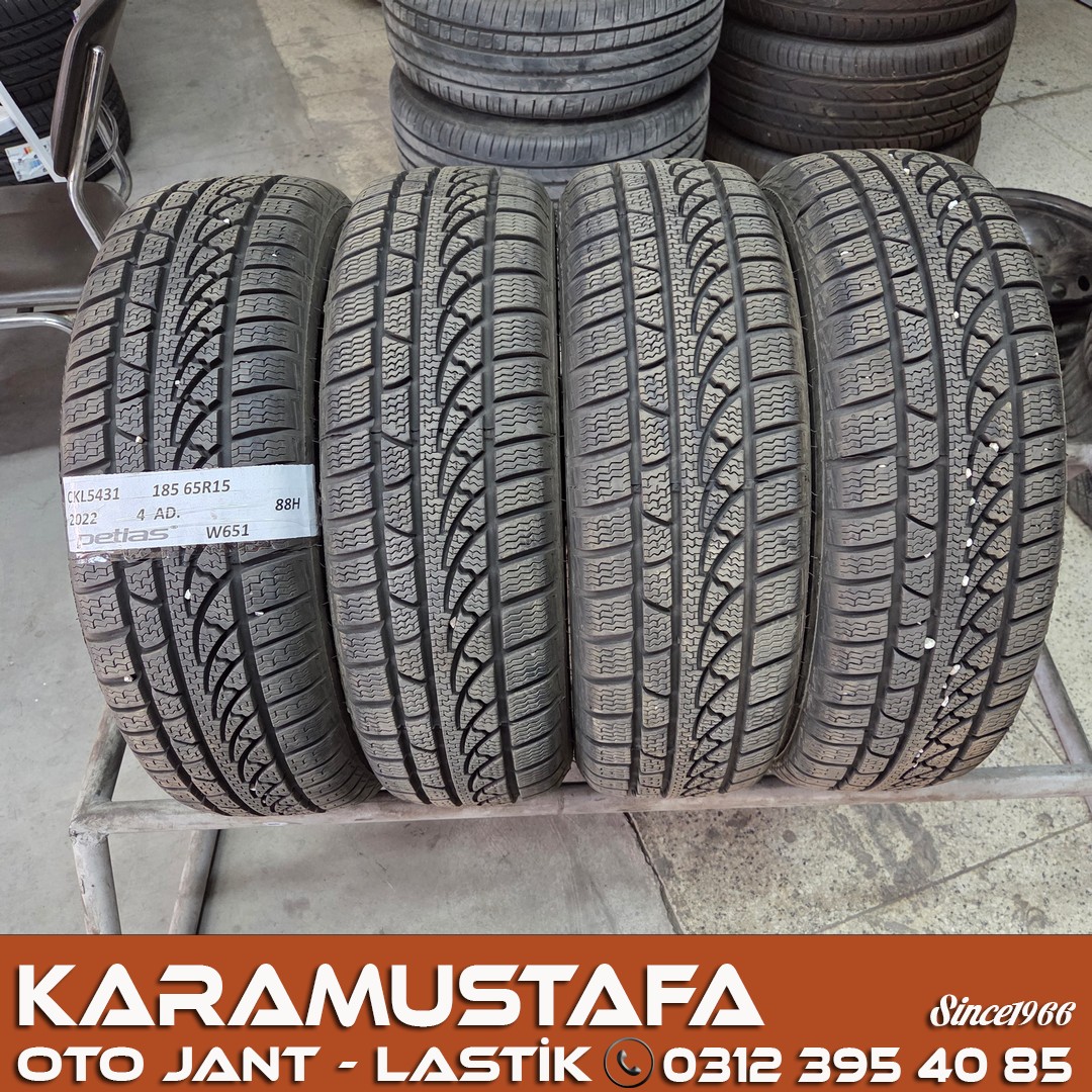 185 65 R 15 PETLAS W651 88T * 2022 * 4 ADET * CKL5431