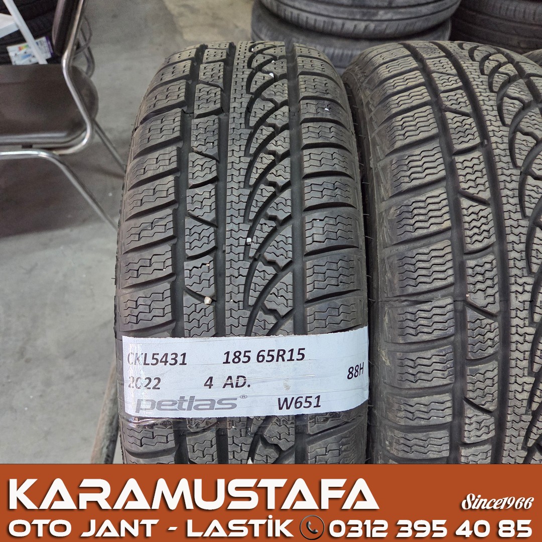 185 65 R 15 PETLAS W651 88T * 2022 * 4 ADET * CKL5431