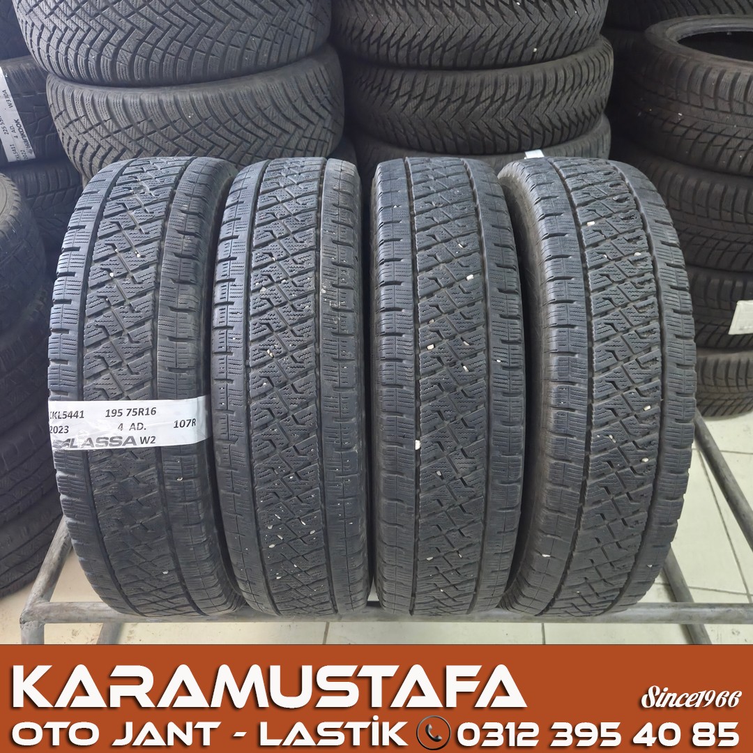195 75 R 16 LASSA WINTUS 107R * 2023 * 4 ADET * CKL5441