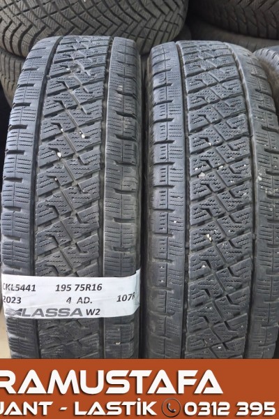 195 75 R 16 LASSA WINTUS 107R * 2023 * 4 ADET * CKL5441