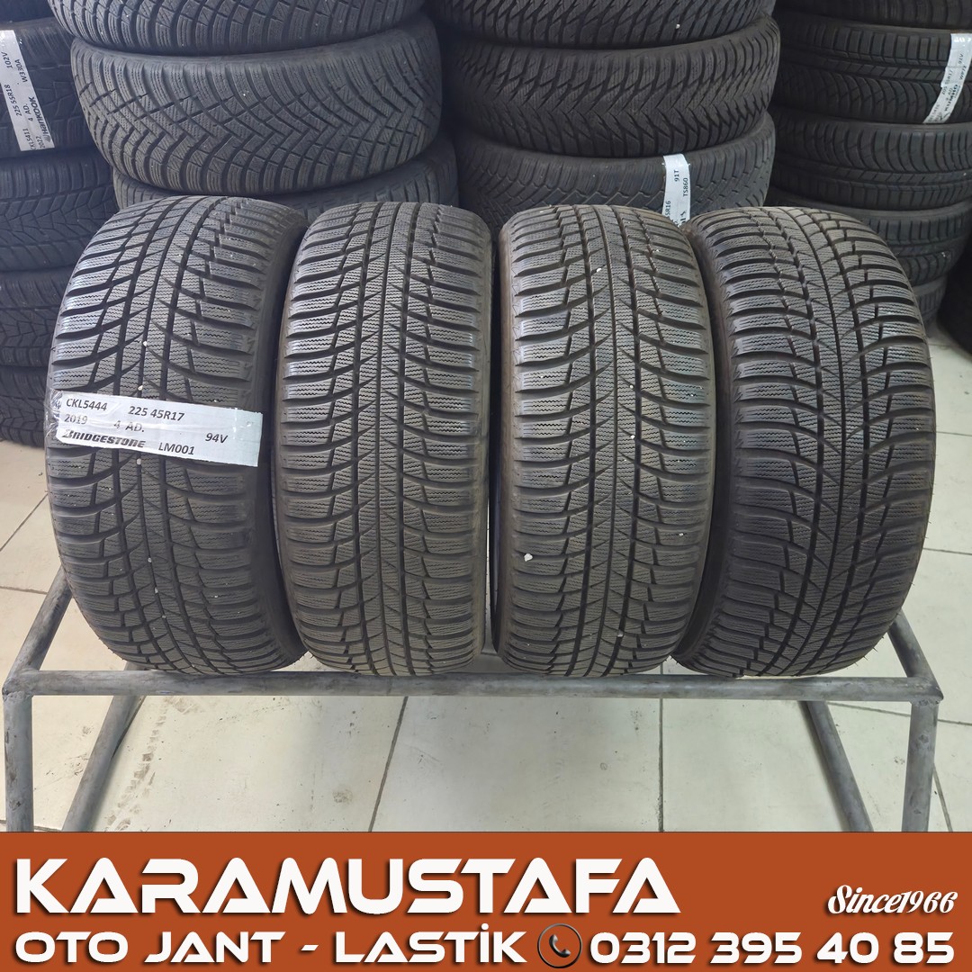 225 45 R 17 BRIDGESTONE LM001 94V * 2019 * 4 ADET * CKL5444