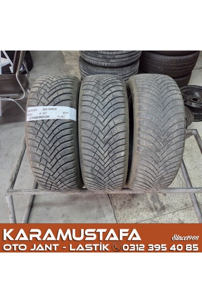 205 55 R 16 HANKOOK W462 91T * 2022 * 3 ADET * CKL5547