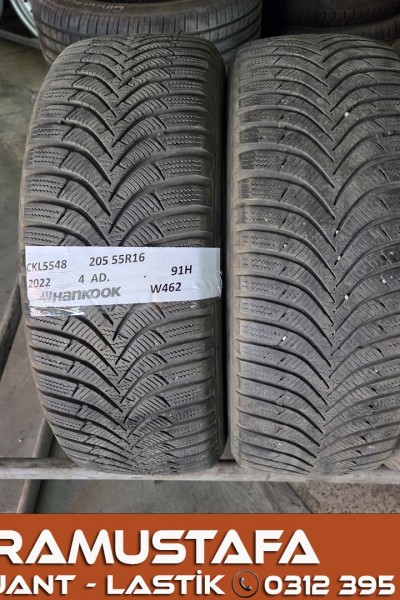 205 55 R 16 HANKOOK W462 91H * 2020 * 4 ADET * CKL5548