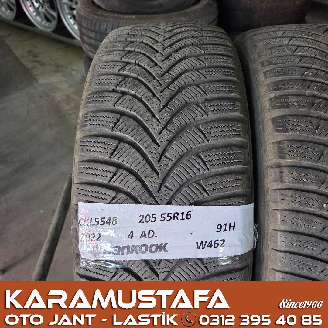 205 55 R 16 HANKOOK W462 91H * 2020 * 4 ADET * CKL5548