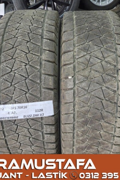 265 70 R 16 BRIDGESTONE DMV2 112R * 2021 * 4 ADET * CKL5552