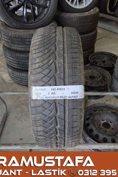 245 45 R 19 MICHELIN PA4 102W * 2018 * 1 ADET * CKL5553