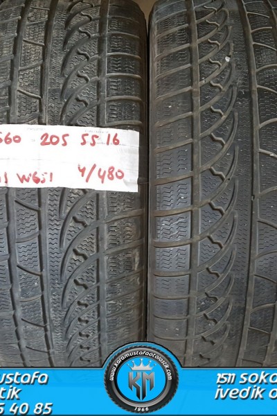 205 55 R 16 PETLAS W651 91H * 2013 * 4 ADET * CKL560