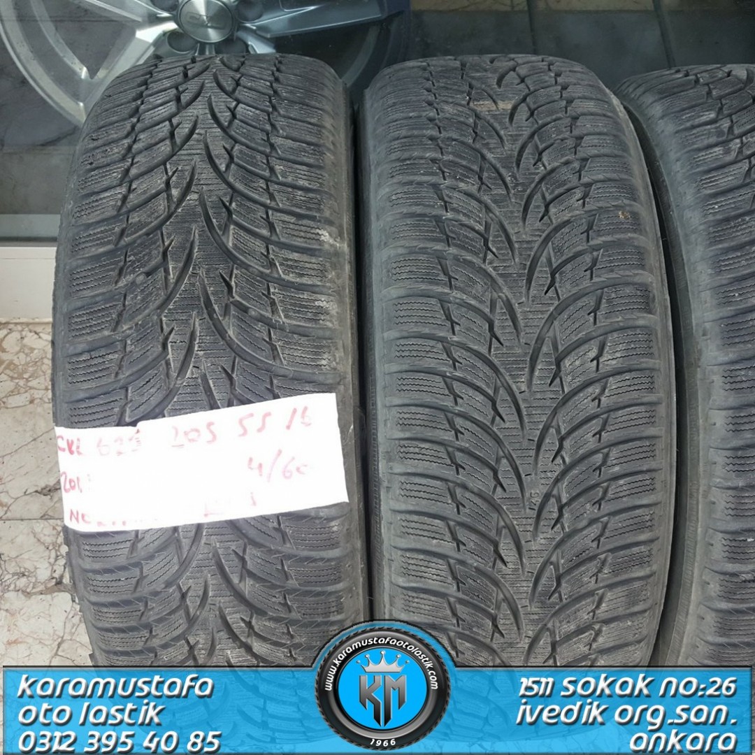 205 55 R 16 NOKIAN WR03 91H * 2011 * 4 ADET * CKL623