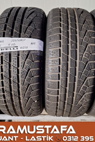 225 50 R 17 PIRELLI W210 RFT * 2022 * 4 ADET * CKL841