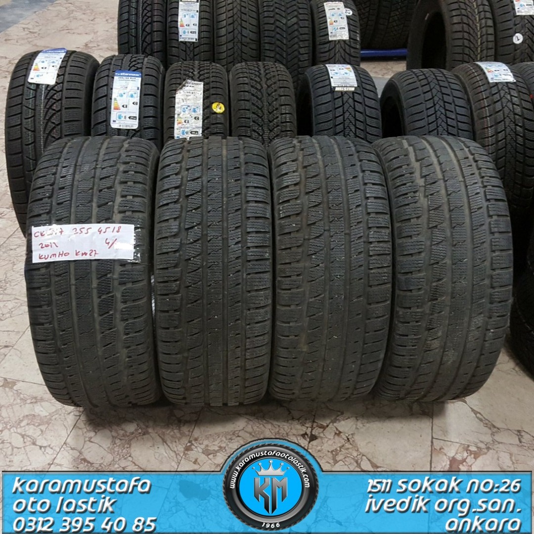 255 45 R 18 KUMHO KW27 * 2012 * 4 ADET * CKL897