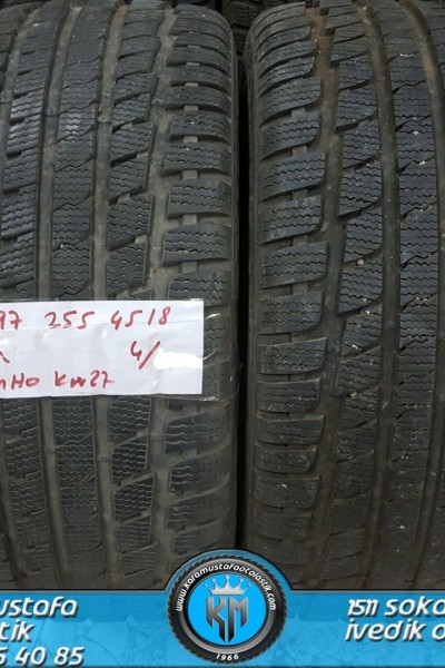 255 45 R 18 KUMHO KW27 * 2012 * 4 ADET * CKL897