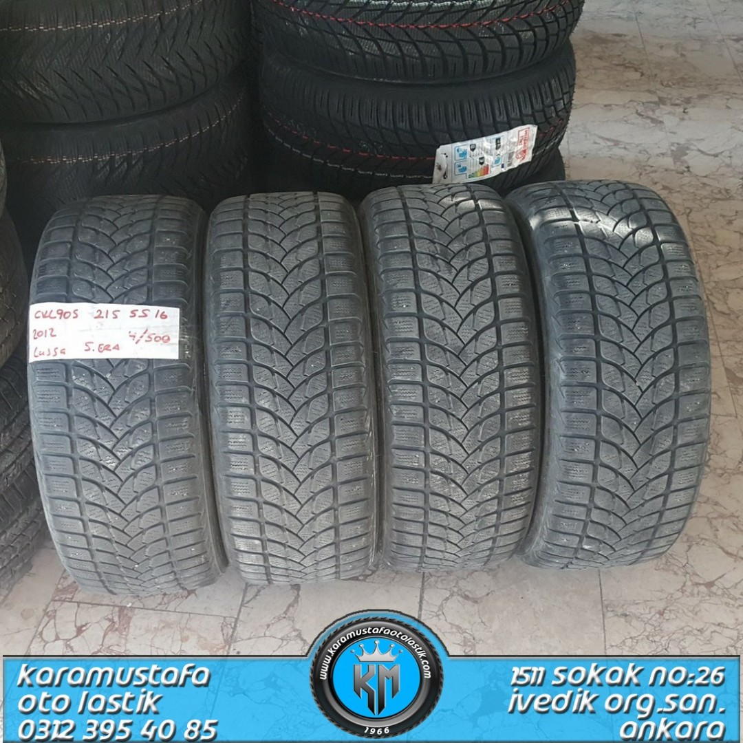 215 55 R 16 LASSA SNOWAYS ERA 93H * 2012 * 4 ADET * CKL905