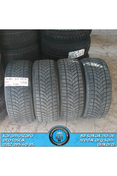 215 55 R 16 LASSA SNOWAYS ERA 93H * 2012 * 4 ADET * CKL905